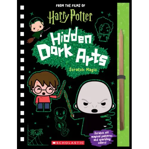 Harry Potter: Hidden Dark Arts: Scratch Magic - Hardcover