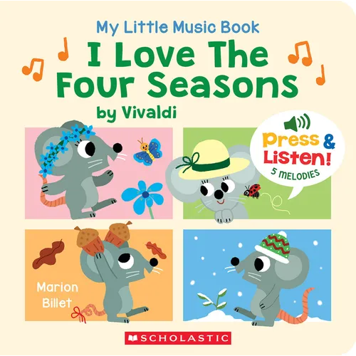 My Little Music Book: I Love the Four Seasons - Paperback