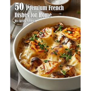 50 Premium French Dishes for Home - Paperback