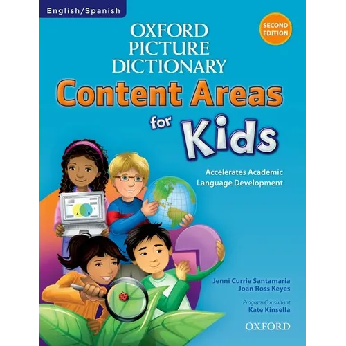 Oxford Picture Dictionary Content Area for Kids English-Spanish Dictionary - Paperback