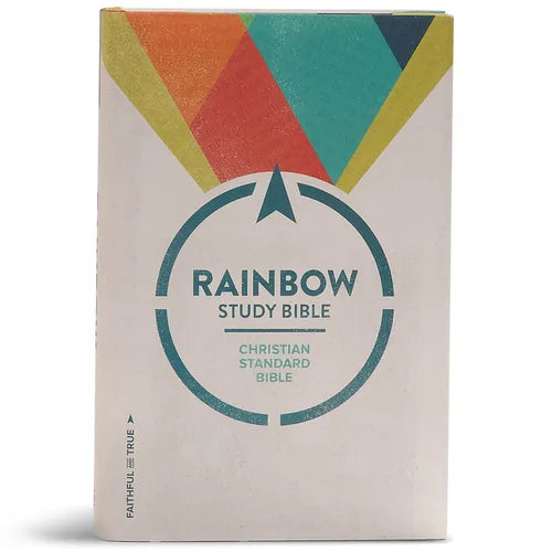CSB Rainbow Study Bible, Hardcover - Hardcover