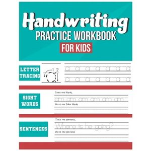 Handwriting Practice Workbook for Kids - Paperback