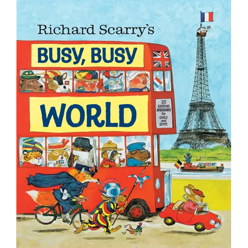 Richard Scarry's Busy, Busy World - Hardcover