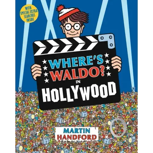 Where's Waldo? in Hollywood: (A Hidden Object Activity Book with Search & Find Puzzles and Spot-The-Difference Game - A Perfect Gift & Travel Companio - Paperback