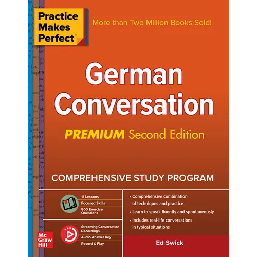 Practice Makes Perfect: German Conversation, Premium Second Edition - Paperback
