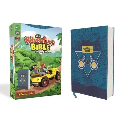 Nirv, Adventure Bible for Early Readers, Leathersoft, Blue, Full Color - Imitation Leather