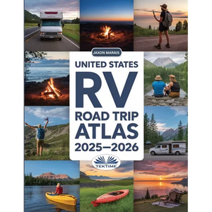 United States RV Road Trip Atlas 2025-2026 - Paperback