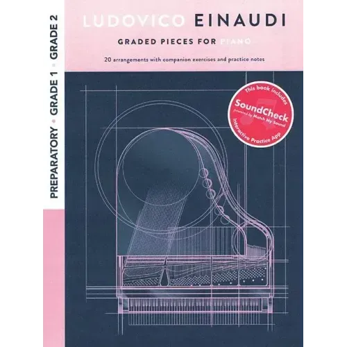 Ludovico Einaudi - Graded Pieces for Piano: Preparatory - Grade 2 - Paperback