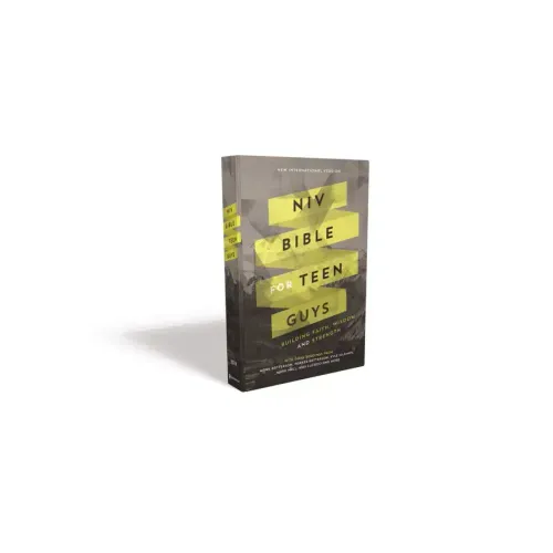 NIV Bible for Teen Guys, Hardcover: Building Faith, Wisdom and Strength - Hardcover
