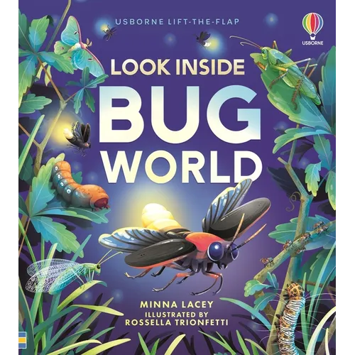 Look Inside Bug World - Board Book