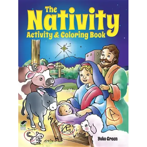 The Nativity Activity & Coloring Book - Paperback
