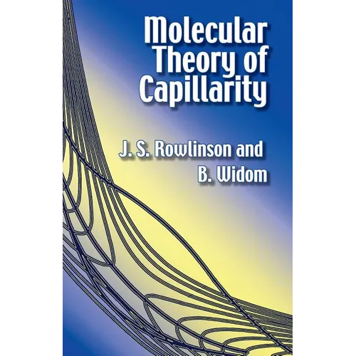Molecular Theory of Capillarity - Paperback