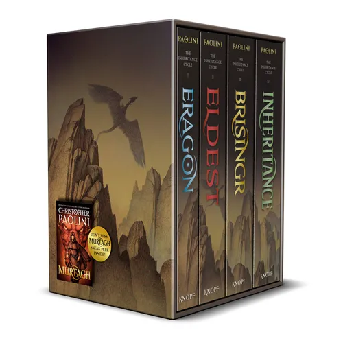The Inheritance Cycle 4-Book Trade Paperback Boxed Set: Eragon; Eldest; Brisingr; Inheritance - Paperback