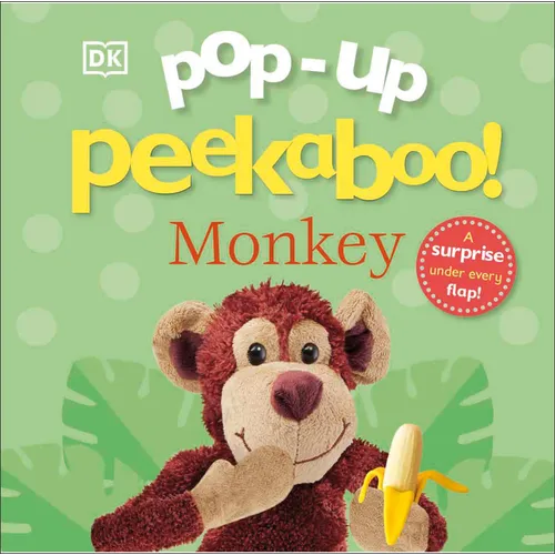 Pop-Up Peekaboo! Monkey: A Surprise Under Every Flap! - Board Book