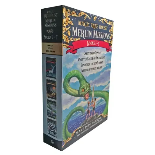 Magic Tree House Merlin Missions Books 1-4 Boxed Set - Paperback