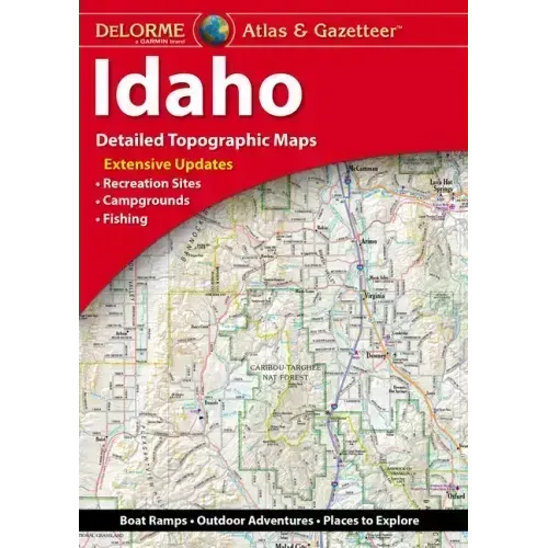 Delorme Atlas & Gazetteer: Idaho - Paperback