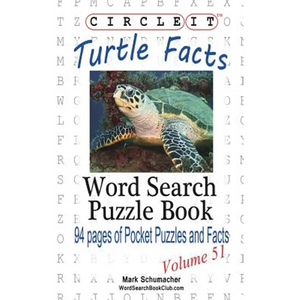 Circle It, Turtle Facts, Word Search, Puzzle Book - Paperback