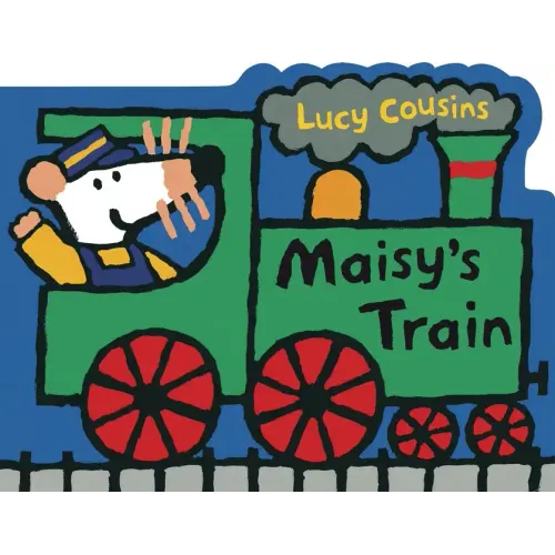 Maisy's Train: A Maisy Shaped Board Book (Train-Shaped Board Book about Maisy the Mouse's Railroad Adventure for Toddlers and Kids Ages 2-5) - Board Book