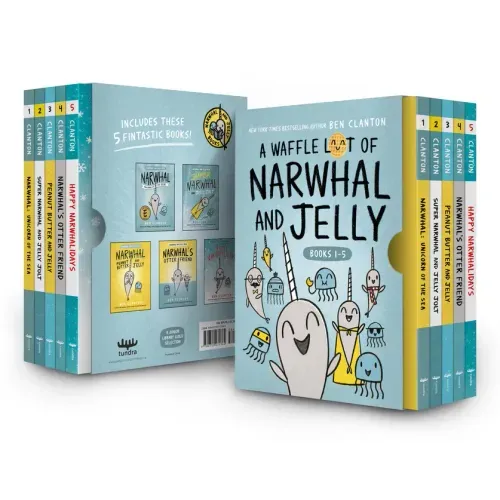 A Waffle Lot of Narwhal and Jelly (Hardcover Books 1-5) - Hardcover