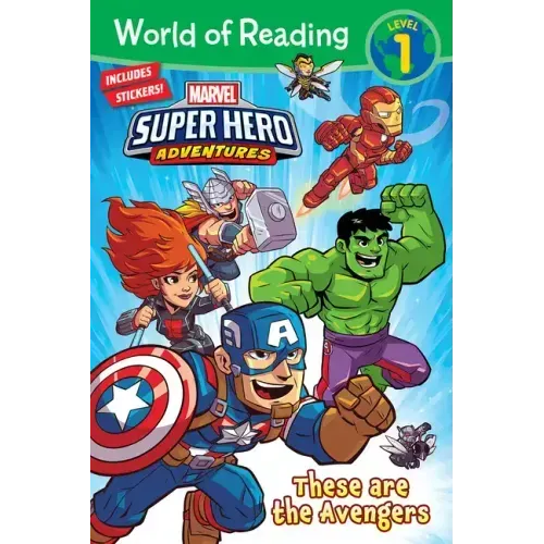 World of Reading: Marvel Super Hero Adventures: These Are the Avengers-Level 1 - Paperback