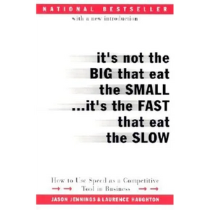 It's Not the Big That Eat the Small...It's the Fast That Eat the Slow: How to Use Speed as a Competitive Tool in Business - Paperback