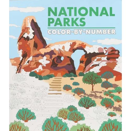 National Parks Color-By-Number - Paperback
