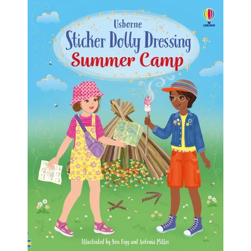 Sticker Dolly Dressing Summer Camp - Paperback
