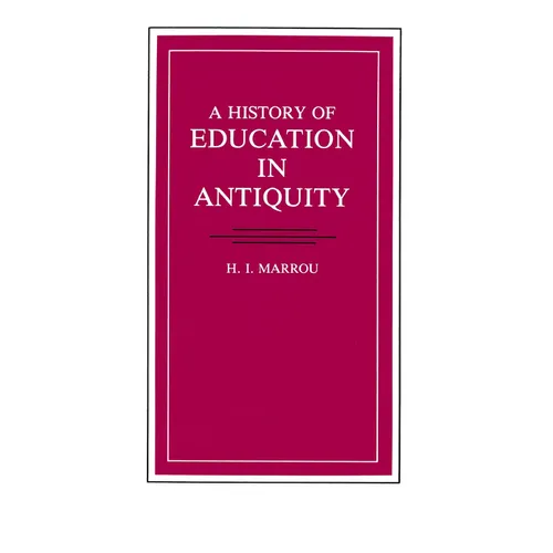A History of Education in Antiquity - Paperback