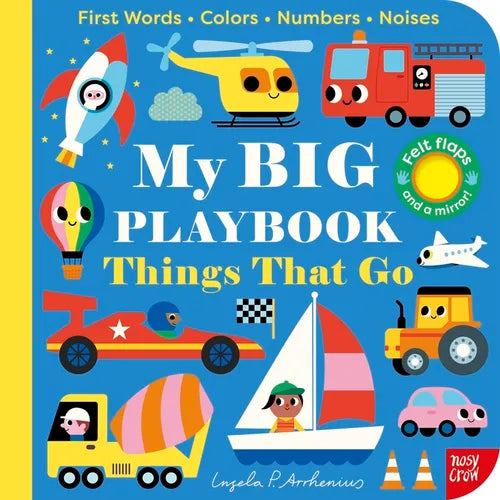 My Big Playbook: Things That Go - Board Book