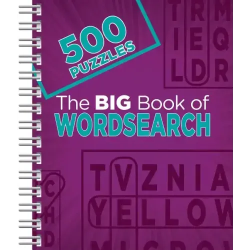 The Big Book of Word Search: 500 Puzzles - Spiral
