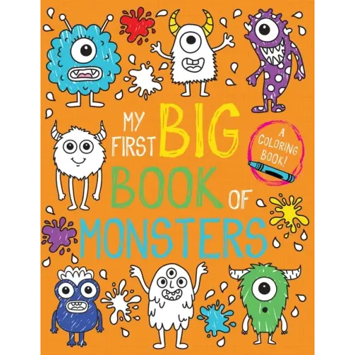 My First Big Book of Monsters - Paperback