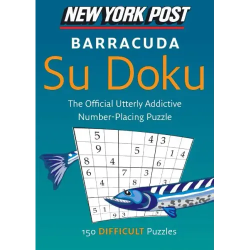 New York Post Barracuda Su Doku - Paperback