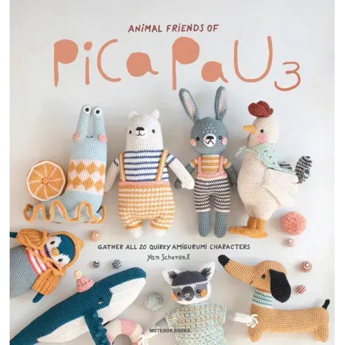 Animal Friends of Pica Pau 3: Gather All 20 Quirky Amigurumi Characters - Paperback