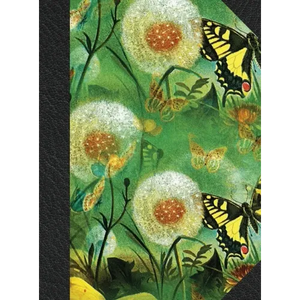 Notary Journal: Hardbound Public Record Book for Women, Logbook for Notarial Acts, 390 Entries, 8.5" x 11", Butterfly Floral Print Cov - Hardcover