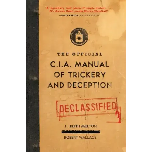 The Official CIA Manual of Trickery and Deception - Paperback