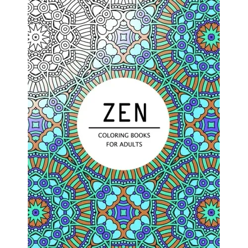 Zen Coloring Books For Adults: Coloring pages for adults - Paperback