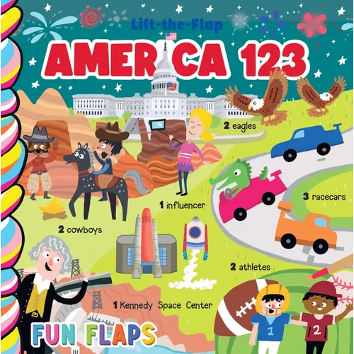 America 123 - Board Book