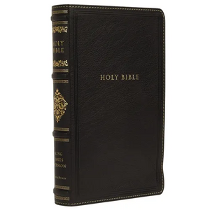 Kjv, Sovereign Collection Bible, Personal Size, Leathersoft, Black, Red Letter Edition, Comfort Print: Holy Bible, King James Version - Imitation Leather