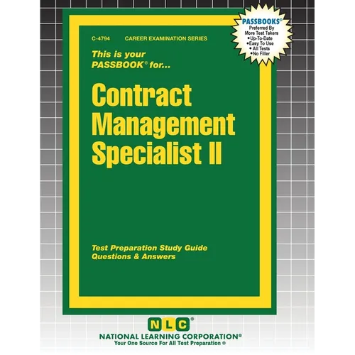 Contract Management Specialist II - Paperback