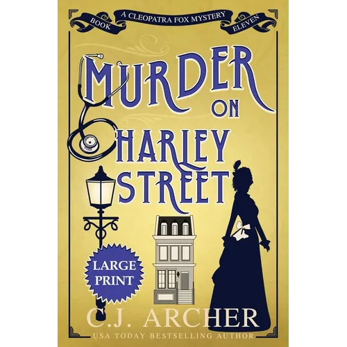 Murder on Harley Street: Large Print - Paperback
