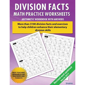 Division Facts Math Practice Worksheet Arithmetic Workbook With Answers: Daily Practice guide for elementary students and other kids - Paperback