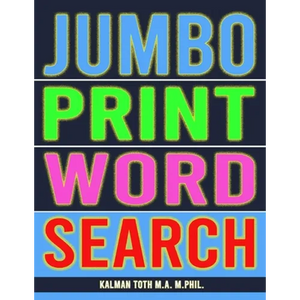 Jumbo Print Word Search: 111 Large Print Word Search Puzzles - Paperback