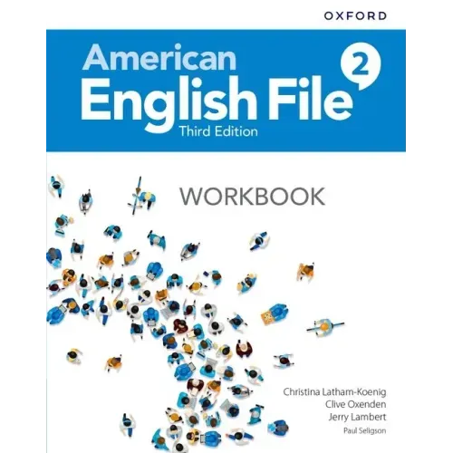 American English File 3e Workbook 2 - Paperback