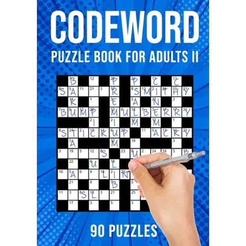 Codeword Puzzle Books for Adults II: Code Breaker / Code Word Puzzlebook 90 Puzzles (UK Version) - Paperback