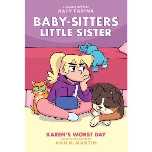 Karen's Worst Day: A Graphic Novel (Baby-Sitters Little Sister #3): Volume 3 - Hardcover