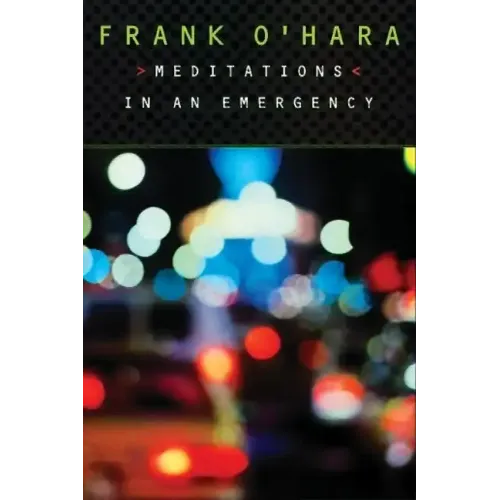 Meditations in an Emergency - Paperback