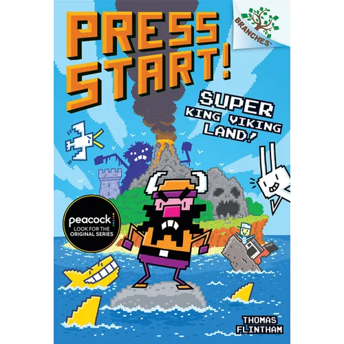 Super King Viking Land!: A Branches Book (Press Start! #13): Volume 13 - Library Binding