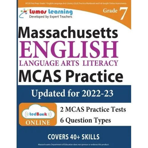 MCAS Test Prep: Next Generation Massachusetts Comprehensive Assessment System Study Guide - Paperback