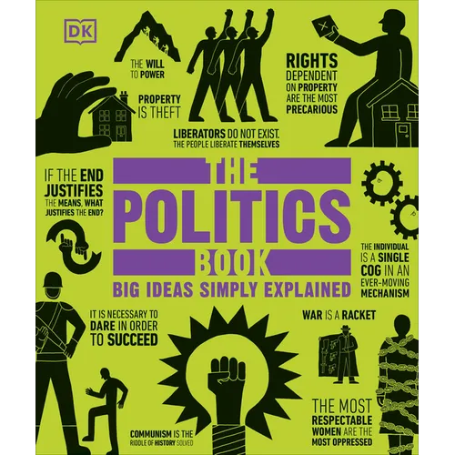 The Politics Book: Big Ideas Simply Explained - Hardcover