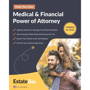 Make Your Own Medical & Financial Power of Attorney: A Step-By-Step Guide to Making a Power of Attorney.... - Paperback